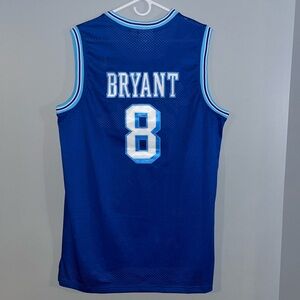Kobe Bryant #8 Blue 96-97 Los Angeles Lakers NBA Throwback Jersey Men’s XL RARE